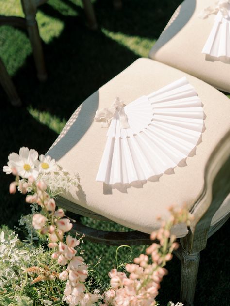 This Pair's Garden-Themed Wedding Brought Europe to Beverly Hills حفل توديع العزوبية, Wedding Reception Seating, Garden Party Wedding, Garden Fountains, Paper Fans, Wedding Mood Board, Wedding Mood, Wedding Bar, Dreamy Wedding