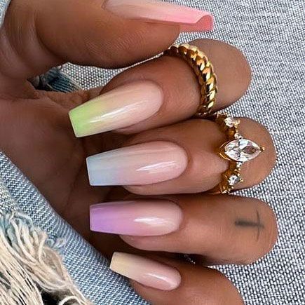 Nail Arts, Summer Nails, Nails Styles, Pop Art Nails, Unghie Sfumate, Gel Manicure, Just Girl Things, Nail Inspo, Manicure