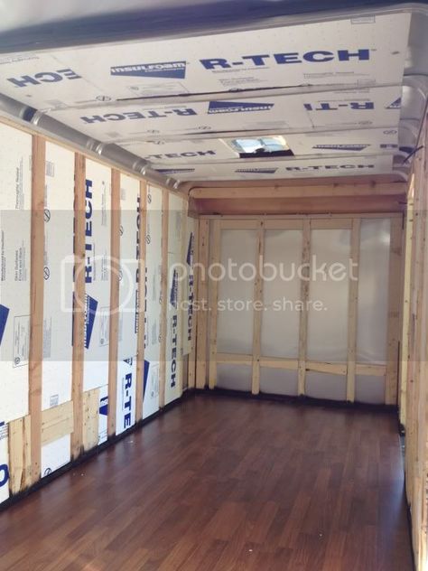 Teardrops n Tiny Travel Trailers • View topic - 6x12 Conversion - Slow Process Box Truck Conversion, Diy Trailer, Enclosed Trailer Camper, Truck Conversion, Cargo Trailer Camper Conversion, Enclosed Cargo Trailers, Work Trailer, Homemade Camper, Trailer Conversion