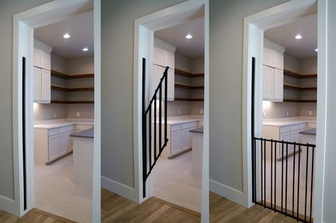 Pet Gate For Stairs, Pocket Pet Gate, Hidden Gate In Wall, Retractable Dog Gates Indoor, Built In Stair Gate, Built In Dog Gates Indoor, Built In Dog Gate, Hidden Baby Gate, Hidden Dog Gate
