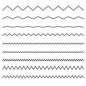 PublicDomainVectors.org-Zigzag lines various types Molde, Zigzag Lines Drawing, Textile Drawing, Aesthetic Surgeon, Zigzag Lines, Line Clipart, Zigzag Line, Zigzag Design, Site Analysis