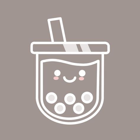 Boba Tale Icon, aesthetic ucina, Boba Tale aesthetic Icon, Aesthetic IPhone app Icon, Boba Tale Kawaii, Boba App Icon, Boba Icon, Iphone App Aesthetic, Vintage App, Black App, Free Aesthetic, Cute App, Game 3