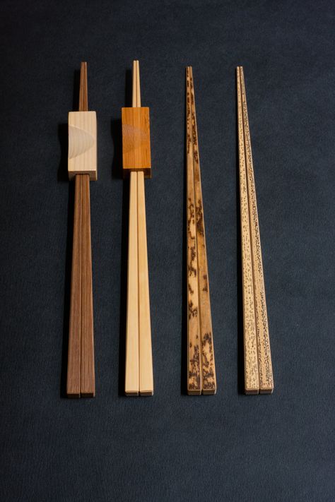 Baguette, Chopsticks Design, Bamboo Chopsticks, Diy Tableware, Hinoki Wood, Bamboo Cups, Japanese Chopsticks, Japan Crafts, Bamboo Utensils