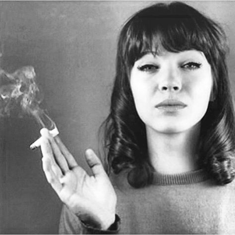 French New wave 🇫🇷 on Instagram: “Mondays... Anna Karina 🎥🇫🇷” French New Wave Style, Parisian Nightlife, Midi Haircut, Groom Reaction To Bride, My Sweet Audrina, Beatnik Style, Groom Reaction, French New Wave, Anna Karina