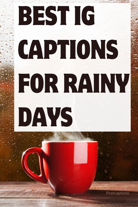 Have you ever taken a picture in the rain and wished you had something to say about it? Well, look no further! Here are 65 of the best rain captions for Instagram. Whether you’re trying to capture the beauty of a rainy day or just make a pun about getting wet, these captions will do the trick. So grab your umbrella and get ready to take some pictures! Rainy Day captions Rainy Days Are For Shopping Quotes, A Rainy Day In New York Quotes, Rain And Coffee Captions, Rain Captions Rainy Days, Rainy Days Caption, Rain Quotes Rainy Days Beautiful, Rainy Day Quotes Positive, Rainy Day Quotes Funny, Quotes About Rainy Days