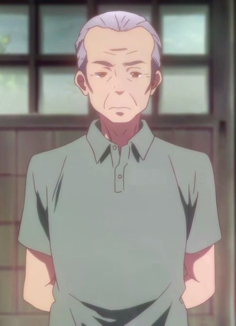 Rikka's Grandfather Anime Old Man Character Design, Old Man Character Design, Anime Old Man, Old Man Character, Man Character Design, Love Chunibyo, Man Character, Design Drawings, Old Man