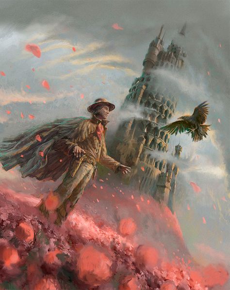 The Art Of Animation, Andrew Ferez Dark Tower Movie, Dark Tower Art, Memory Illustration, The Dark Tower Series, Stephen Kings, Art Visionnaire, Surreal Scenes, The Dark Tower, Bd Comics