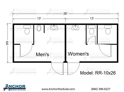 Modular Restroom and Bathroom Floor Plans Bathroom Design Plans Layout, Architect Bathroom Design, Public Restroom Plan, Restroom Floor Plan, Gym Bathroom Ideas, Public Toilet Layout, Toilet Floor Plan, Public Bathroom Design, Bathroom Layout Ideas Floor Plans