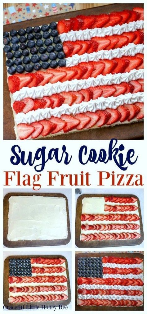 Dessert Recipes For Big Groups, Snacky Food For Party, Triple Berry Cookies, Pork Carnitas Side Dishes, American Flag Cookie Cake, Soft Desserts After Dental Surgery, Patriotic Pasta Salad, 4th Of July Side Dishes For A Crowd, 4th Of July Food Dessert