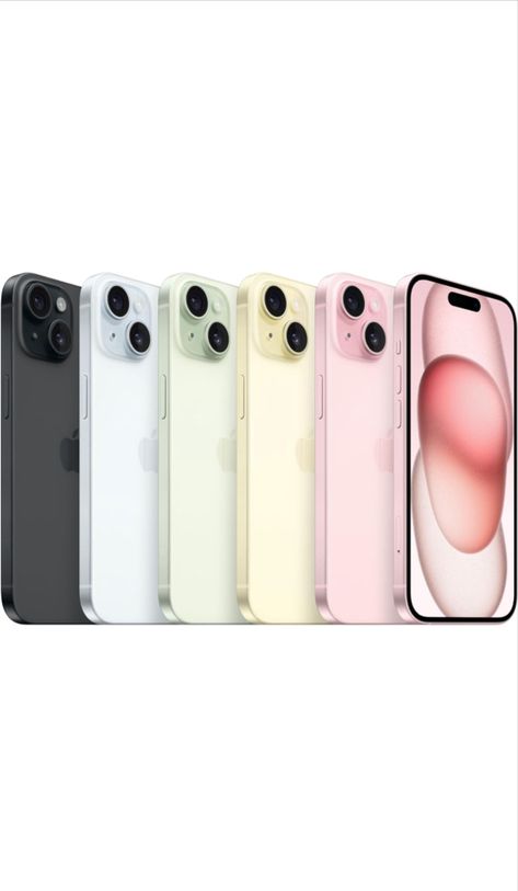 The pin features a sleek and modern design, showcasing the Apple iPhone 15 (128 GB) in all its glory. The phone is depicted with a vibrant display, slim bezels, and a sleek body. The pin captures the essence of the device's elegance and sophistication, making it a must-have for tech enthusiasts. Προϊόντα Apple, Produk Apple, Iphone Life, Iphone Obsession, Apple Technology, Iphone Cases Cute, Iphone Organization, Apple Brand, Latest Iphone