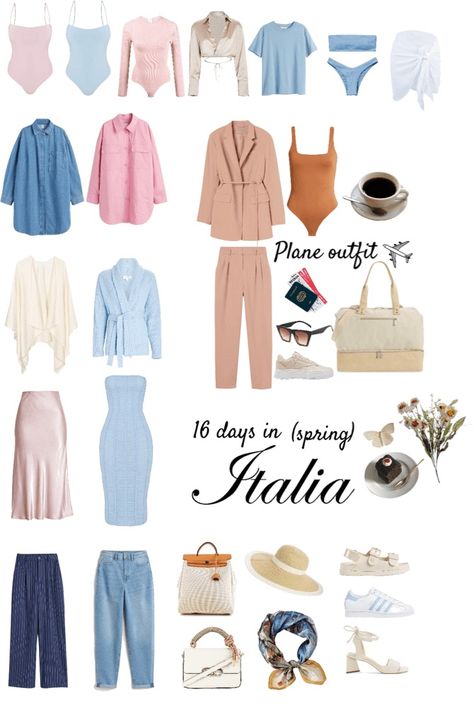 Exploring Italy Outfits, Spring Outfits Italy Womens Fashion, Outfits For Italy March, Curvy Italian Style, Portugal March Outfit, Europe Travel Outfits Spring Italy, Italy Day Outfits Summer, Toscana Outfit Spring, Spring In Italy Aesthetic Outfits