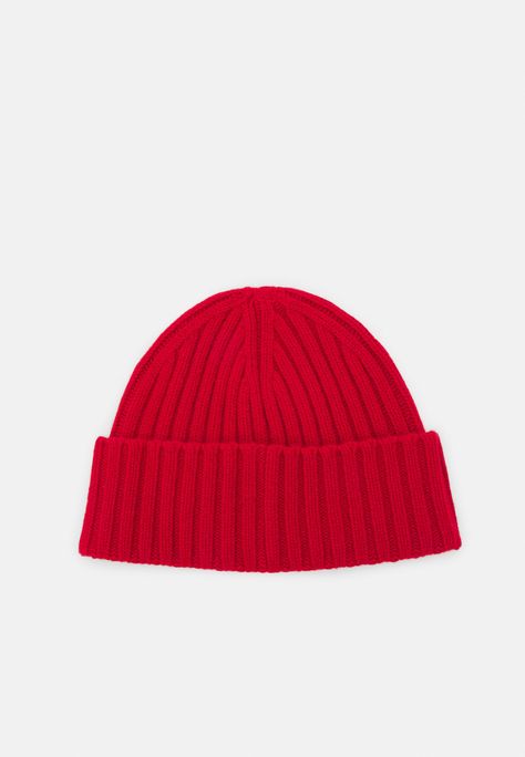 Polo Ralph Lauren HAT COLD WEATHER - Beanie - bristol red Pink, Bright Red, Red