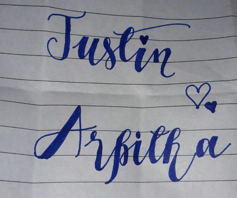 That's my name with Justin's❤❤❤ Justin Name Tattoos, Justin Tattoo Name, Levi Name Tattoo, Levi Name, Justin Name, Justin Tattoo, Tattoo Name, Name Tattoo, Name Tattoos