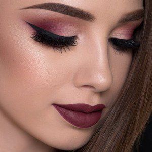 Couture, Wine Dress Makeup, Things To Do In Italy, Wine Dress, Lip Paint, Dress Makeup, Free Things To Do, Eyelash Extension, Smokey Eye Makeup