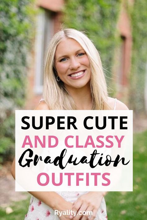 omgggg love these grad outfits they're all so cute Graduation Dress College Winter, Winter College Graduation Outfit, Grad Outfits College, Graduation Outfit Winter, College Graduation Pictures Outfits, College Grad Outfit, Summer Graduation Outfit, Classy Graduation Outfit, Cute Graduation Outfits