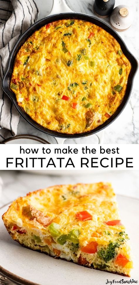 Quiche, Best Frittata, Best Frittata Recipe, Frittata Recipes Healthy, Vegetable Frittata Recipes, Easy Frittata Recipe, Easy Frittata, Vegetable Frittata, Frittata Recipe