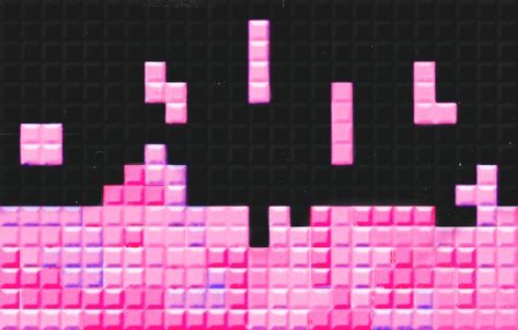 pink tetris game aesthetic vintage core - chiaki nanami ch aes Vintage Game Aesthetic, Vintage Games Aesthetic, Pink Game Aesthetic, Pink Video Game Aesthetic, Love Core Aesthetic Pink, Chiaki Aesthetic, Pink Gaming Aesthetic, Pink Gamer Aesthetic, Chiaki Nanami Aesthetic