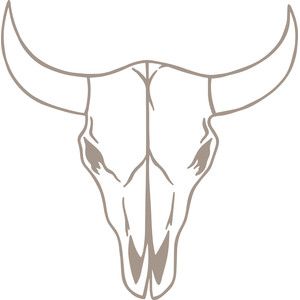 Longhorn Skull Drawing, Cow Skull Tattoos, Bull Skull Tattoos, Skull Silhouette, Longhorn Skull, Bull Tattoos, Western Tattoos, Buffalo Skull, Bull Skull