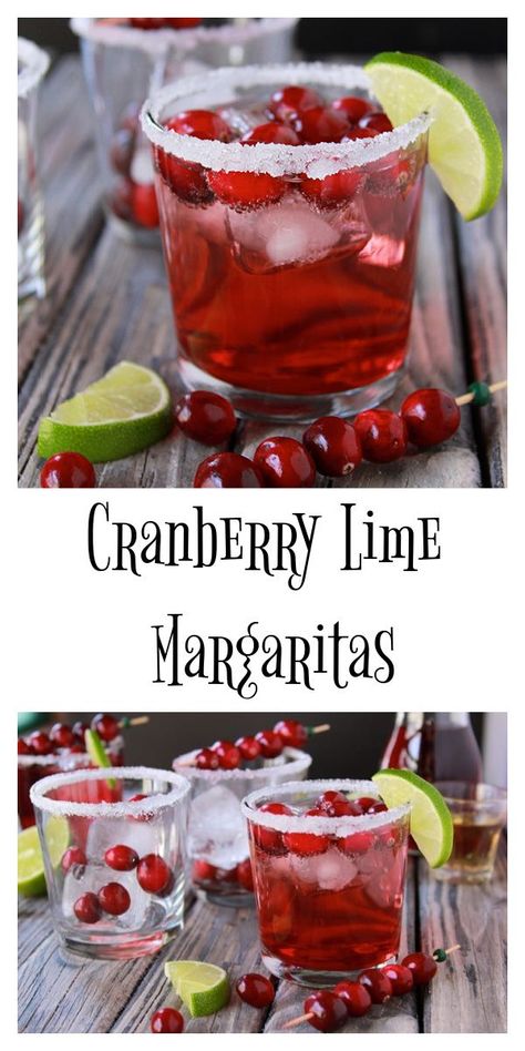 Cranberry Lime Margaritas on www.cookingwithruthie.com is a beautiful addition to your holiday parties! #SparklingHolidays @walmart Margaritas, Cranberry Cocktails, Lime Margarita Recipe, Boozy Ice Pops, Eggnog Dessert, Cocktail Margarita, Cranberry Margarita, Lime Drinks, Margarita Drink