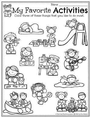 All About Me Tracing Sheets, All About Me Group Activities, All About Me Literacy Preschool, About Me Worksheets For Preschool, My Favorite Things Preschool, All About Me Pre K Activities, All About Me Week Preschool, My School Activities Preschool, All About Me Worksheet Preschool