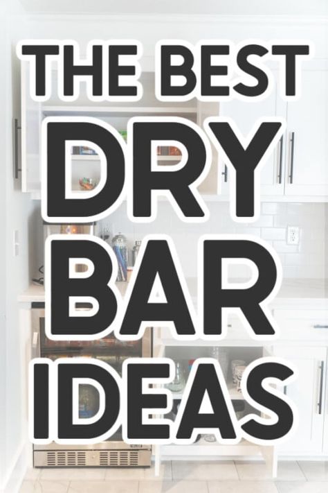 Remodel Bar Ideas, Fun Bar Room Ideas, Back Bar Ideas Basements, Shiplap Wet Bar Ideas, Dry Bar Essentials, Black Basement Dry Bar, Basement Bar Themes, Refreshment Center Ideas, Small Bar In Living Room Ideas