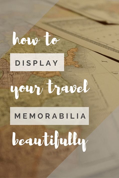 So you went on an amazing trip, took hundreds of gorgeous photos, and picked up a few travel souvenirs along the way. What do you do with them now? Travel Theme Office, Travel Theme Decor, Souvenir Display, Travel Photo Wall, Travel Photos Display, Travel Decor Diy, Souvenir Ideas, Travel Room, Travel Home Decor