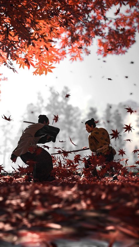 Ghost Of Tsushima Wallpaper, Ronin Samurai, Jin Sakai, Control Your Emotions, Japanese Art Samurai, Samurai Wallpaper, Samurai Artwork, Ju Jitsu, Japanese Drawings