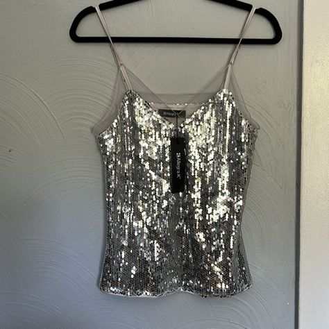 Allegra K Womens S Cami Top Sequin Sparkle Mesh Panel Sleeveless Party Club Nwt Condition: New With Tags. Please See All Photos. Ships From Smoke-Free Home. I Try To Take The Best-Detailed Pictures Possible. Please Don't Hesitate To Ask Questions. Item Color May Vary From Different Screens, Lighting, Or Resolution. Thanks For Checking Out My Closet! Bundle For Combined Shipping. N Outfit For Club, Fisher Outfit, Denim And Diamonds Party Outfit, Outfit Store, Glittery Top, Sequin Tops, Sparkle Top, Outfit Board, Stage Outfit