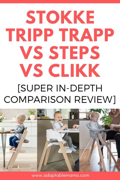 Click here to read an in-depth review of the pros, cons, differences, similarities and even alternatives of these 3 Stokke baby highchairs. Feeding Baby Solids, Stokke High Chair, Baby Highchair, Stokke Tripp Trapp, Tripp Trapp, Pack N Play, Solids For Baby, Baby High Chair, Do Baby