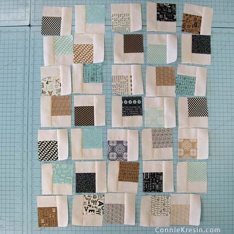 Mini Falling Charm Pack Table Runner - Freemotion by the River Patchwork, Free Mini Quilt Patterns, Charm Pack Table Runner, Charm Pack Projects, Charm Pack Patterns, Charm Pack Quilt Patterns, Charm Square Quilt, Charm Pack Quilt, Charm Pack Quilts