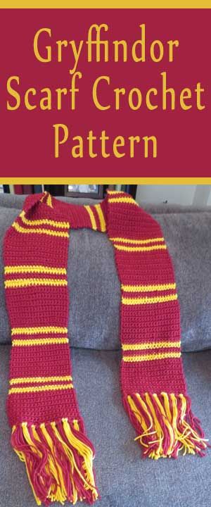 Crochet- Gryffindor Children's Scarf- Free Pattern- Long and Whimsical Harry Potter House Scarf Crochet, Gryffindor Crochet Scarf, Hogwarts Scarves Crochet, Hogwarts Crochet Scarf, Harry Potter Scarf Crochet Pattern Free, Crochet Harry Potter Scarf Pattern Free, Crochet Scarf Harry Potter, Team Spirit Crochet Scarf Pattern, Harry Potter Scarf Crochet Pattern