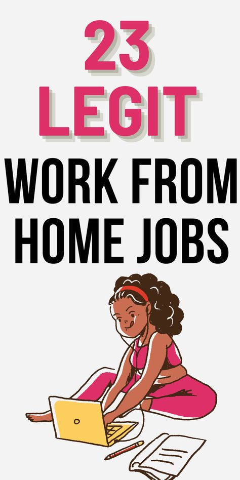 Are you looking for a high paying remote jobs? Get your dream work from home job by clicking this article. There are 23 legit work from home jobs that are hiring now. Here are some top best real legitimate flexible high paying remote non phone part time and full time work at home online job ideas and side hustles that are perfect for moms, teens, students, teachers, beginners, men, women, & other people. Online Job Ideas, Best Remote Jobs, Legit Work From Home Jobs, Online Typing Jobs, Easy Online Jobs, Typing Jobs, Flexible Jobs, Job Ideas, Legit Work From Home