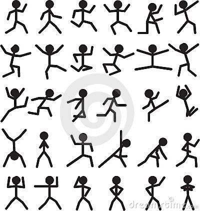 Stick Figures Stock Photos, Stick Figures Royalty Free Images, Pictures And Stick Figures Stock Photography - Dreamstime Animation Flipbook, Flip Books Art, Stick Drawings, Flip Book Animation, Sketch Note, Stick Figure Drawing, Stick Man, Stick Art, Sketch Notes