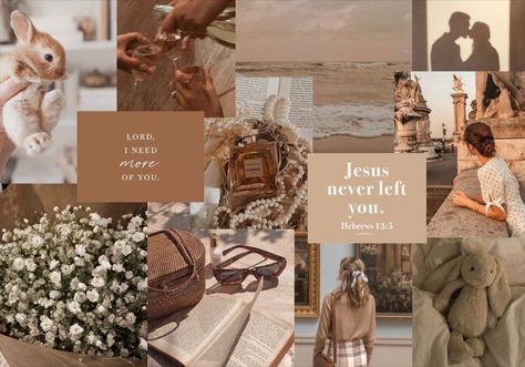 collage of brown images including flowers bible quotes, ocean, destinations, art, rabbit, and a couple. Laptop Wallpaper Beige, Fall Laptop Wallpaper Aesthetic, Christian Quotes Desktop Wallpaper, Macbook Wallpaper Aesthetic Christian, Quotes Fashion Style, Screensaver Desktop, Fall Earth Tones, Aesthetic Macbook Wallpaper, Bible Verse Desktop Wallpaper