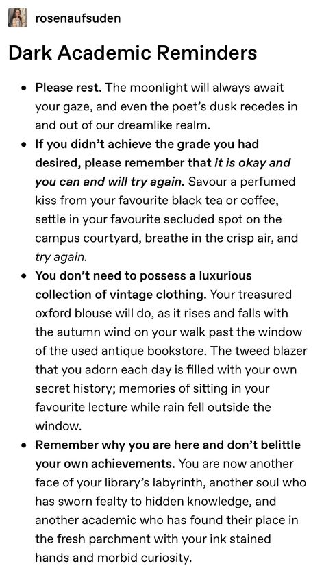 Dark Academia Study Tips, Dark Academia Tips, Dark Academia Lifestyle, Dark Academia Tumblr, Dark Academia Study, Dark Academia Things, Motivation Humor, Dark Academic, Studying Motivation