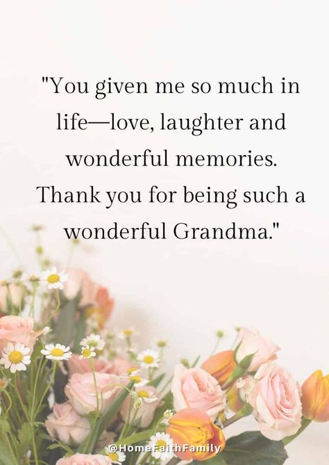 109 Best Happy Mothers Day Quotes For Grandma In 2023 - Home Faith Family Grandmas Love Quotes, Happy Birthday Grandma Quotes Funny, Mother’s Day Grandma, Cute Grandma Quotes, Mothers Day Quotes For Grandma, Great Grandma Quotes, Quotes About Grandmas, Best Grandma Quotes, Happy Birthday Grandma Quotes