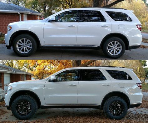 Dodge Durango 33 Inch Tires vs 35" - What Lift and Size to Pick Lifted Dodge Durango, Custom Dodge Durango, Dodge Journey Custom, Lifted Durango, Dodge Durango Custom, Dodge Durango Lifted, Durango Truck, 2022 Dodge Durango, Lifted Suv