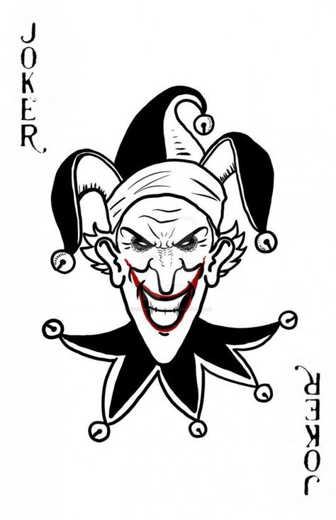 Simple Joker Card Tattoo | Joker Card Tattoo, Joker Card within Joker Card Template Joker Card Tattoo, Tattoo Joker, Pegs And Jokers, Playing Card Tattoos, Baseball Card Template, Jokers Wild, Joker Playing Card, Card Tattoo Designs, Joker Artwork