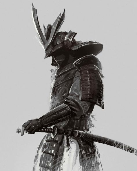 Samurai Drawing, Guerriero Samurai, Samurai Warrior Tattoo, Ronin Samurai, Japanese Art Samurai, العصور الوسطى, Samurai Tattoo Design, Samurai Wallpaper, Samurai Anime