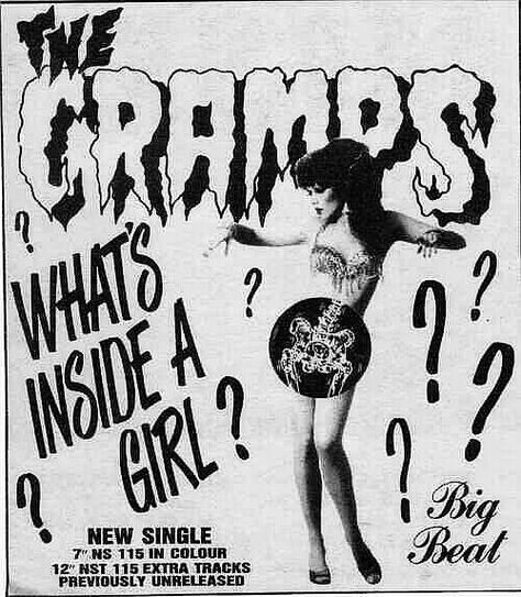 \m/ the cramps \m/ Psychobilly, Tumblr, Arte Punk, Punk Poster, The Cramps, Riot Grrrl, I'm With The Band, Rock Posters, Wow Art