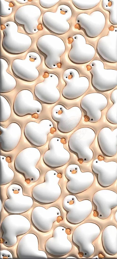 Bilik Perempuan, 3d Wallpaper Cute, Iphone Wallpaper Texture, Jelly Wallpaper, Duck Wallpaper, 3d Wallpaper Iphone, Haiwan Lucu, Bubbles Wallpaper, Simple Phone Wallpapers