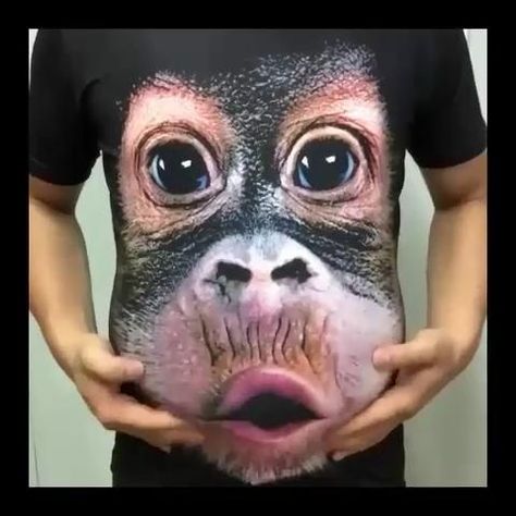 Monkey Shirt, Classy Summer Outfits, Persian Fashion, Monkey T Shirt, Creative T Shirt Design, Monkey Face, Funny Shirts For Men, Cool Wallpapers For Phones, Monkeys Funny