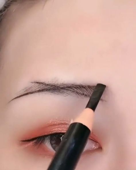 How To Make Eye Brow, Easy Ways To Do Eyebrows, Easy Way To Do Eyebrows, Tutorial Membuat Alis, Tutorial Bikin Alis Pemula, Tutor Alis Natural, Tutorial Bikin Alis, Tutor Alis Pemula, Cara Membuat Alis Natural