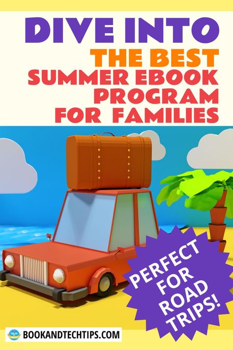 summer reading ebooks online Epic ebooks website Ebook Website, School Library Design, Trip Activities, School Library Displays, Road Trip Activities, Library Aesthetic, Reading Adventure, School Librarian, The Best Summer