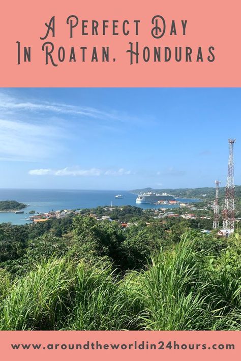 So you want to spend a perfect 24 hours in Roatan port with West Bay? Join me for a day of relaxing on the beach, eating chocolate, and more! #roatan #honduras Caribbean Cruise Packing, Mahogany Bay, Beach Swing, Relaxing On The Beach, Cruise Ports, Eating Chocolate, Roatan Honduras, North America Travel Destinations, West Bay