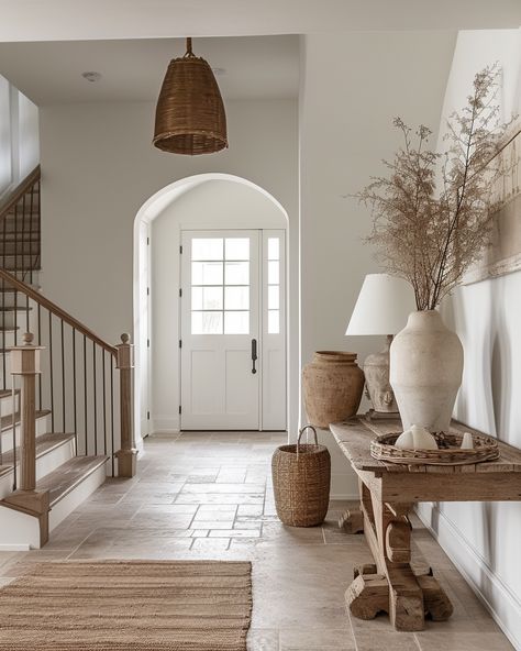 ambiance. Rustic Hallway Decor, Modern Farmhouse Hallway, Farmhouse Hallway Decor, Cottage Hallway, Farmhouse Hallway, Modern Farmhouse Entryway, Rustic Hallway, Victorian Living Room, Modern Rustic Design