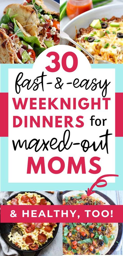 Healthy Easy Weeknight Dinners, Dinners For Busy Moms, Bbq Favorites, Meals For Busy Moms, Kid Friendly Meals Dinner, Easy Fast Dinner Recipes, Fast Healthy Dinner, Fast Easy Dinner, Fast Dinner Recipes