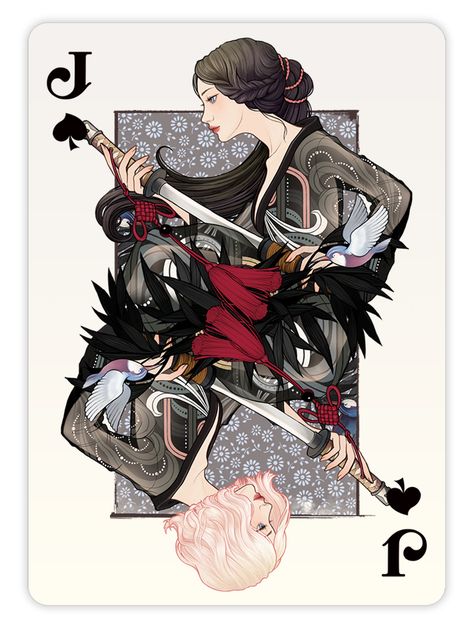 Mirage Deck of Playing Cards by Full Custom 52 — Kickstarter Queen Of Hearts Card, Unique Playing Cards, Queen Drawing, Album Artwork Cover Art, Playing Cards Art, Custom Playing Cards, Deck Of Playing Cards, Playing Cards Design, Card Drawing