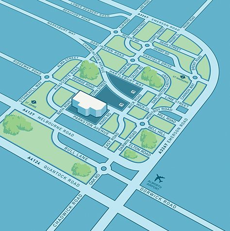 map Maps Illustration Design, Parking Plan, Isometric Map, Wayfinding Signage Design, Wayfinding Design, Art Carte, 타이포그래피 포스터 디자인, Resume Design Template, Wayfinding Signage