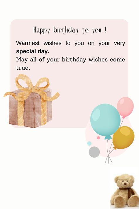 Birthday Quotes, Wishes For Birthday, Law Of Karma, Warmest Wishes, Wish Come True, Birthday Gif, Happy Birthday To You, Happy Birthday Wishes, Birthday Wishes